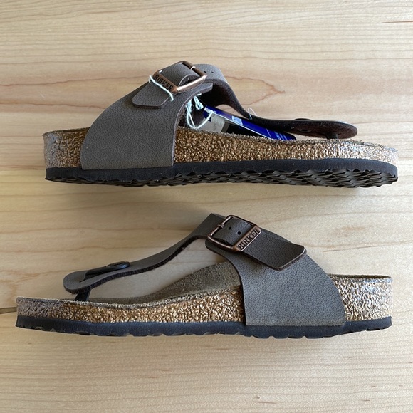 Kids Birkenstock Gizeh Mocha Size 1 or 32 ✨ NWT - Picture 4 of 7